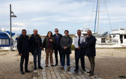 ncoming event to promote sustainable cooperation in the Southern Adriatic Ports group photo