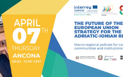 The Future of EUSAIR Action Lab event poster