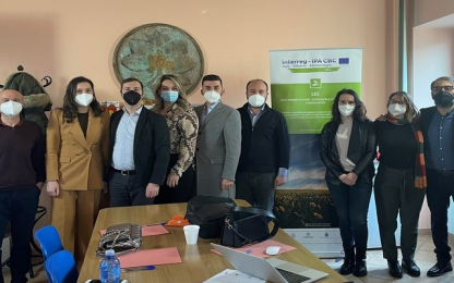 meeting in Mirabello LEC project members photo