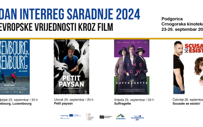 Interreg Cooperation Day in Podgorica: European values through film