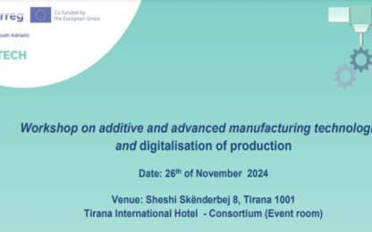 Incoming Mission for knowledge transfer on Additive Manufacturing