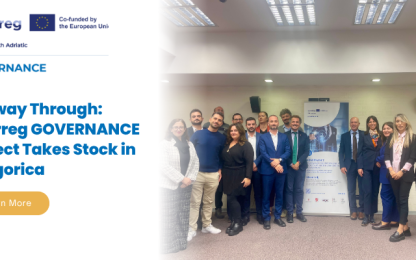 Interreg GOVERNANCE takes stock: mid-point review sets the stage for digital transformation in South Adriatic 