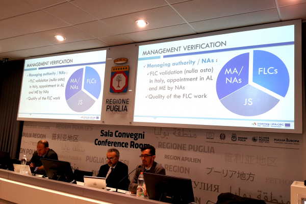 Management verification pie graph