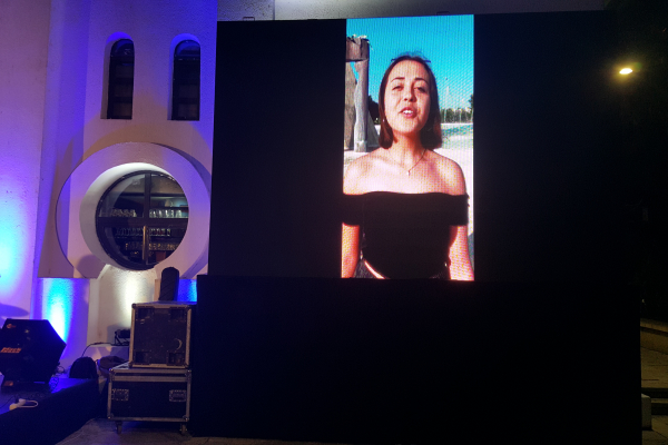 G. Lassandro winner of video competition